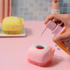Silicone Foaming Cute Body Brush (1 pc)