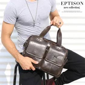 GENUINE LEATHER MULTIFUNCTIONAL SHOULDER BAG GB-BC0042