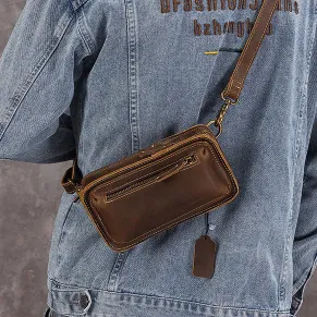 RETRO CROSSBODY GENUINE LEATHER BAG GB-YL050