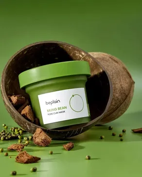 beplain Mung Bean Pore Clay Mask (120ml)