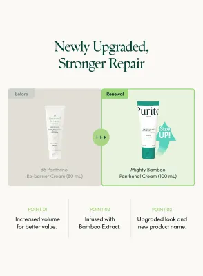 PURITO SEOUL Mighty Bamboo Panthenol Cream 100ml	