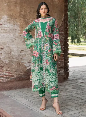 BIN ILYAS - 2085 - D | 3 PC Lawn 