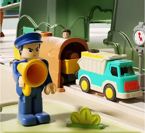 Brain Development Engineering Puzzle Ball Track Toy