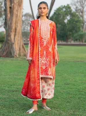 BIN ILYAS - 2084 - A | 3 PC Lawn 