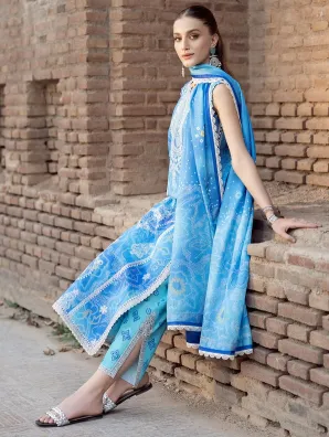 BIN ILYAS - 2084 - B | 3 PC Lawn 