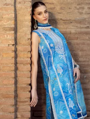 BIN ILYAS - 2084 - B | 3 PC Lawn 