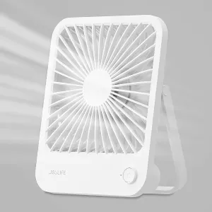 JISULIFE FA26 Portable USB Rechargeable Desk Fan