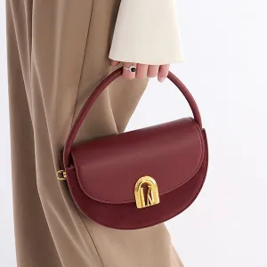 HIGH-END GENUINE LEATHER LADIES BAG GB-4127VERMILION