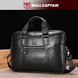 EUROPEAN AND AMERICAN RETRO BUSINESS LAPTOP BAG