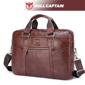 EUROPEAN AND AMERICAN RETRO BUSINESS LAPTOP BAG