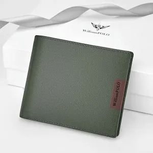 William POLO Genuine Leather Short Wallet POLO7532L