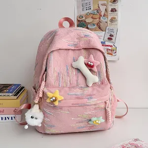  Backpacks Large Capacity Premium quality Light Pink 