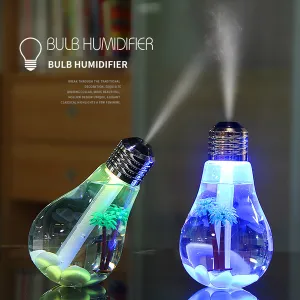 LED Light Bulb Humidifier