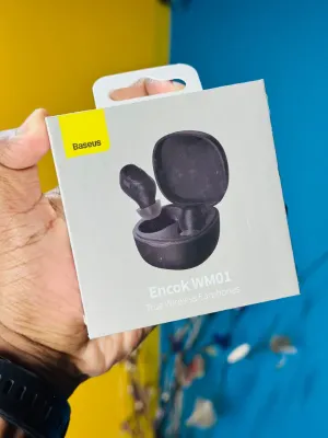Baseus Encok WM01 True Wireless Earbuds-Black