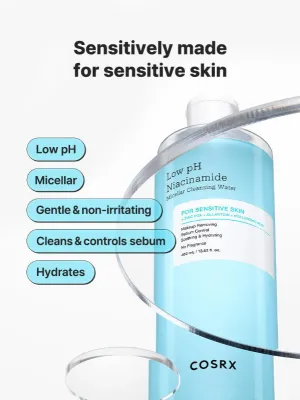 COSRX Low pH Niacinamide Micellar Cleansing Water 400m