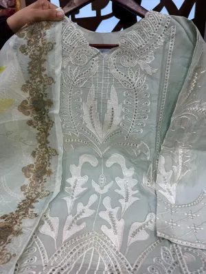 Pakistani Inspired Item – Mint Pest Color