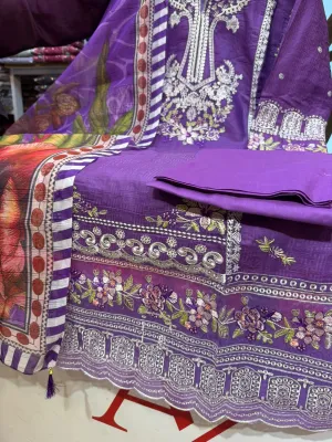 Pakistani Inspired 3 Pc Collection – Purple