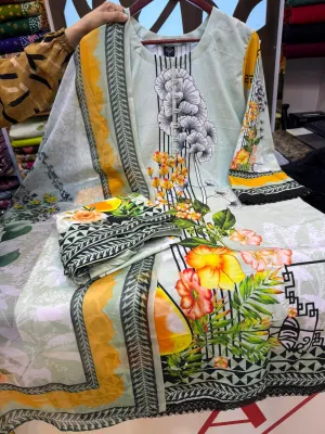 মাইক্রো সিল্ক ৩ পিস কালেকশন( 2 colors)