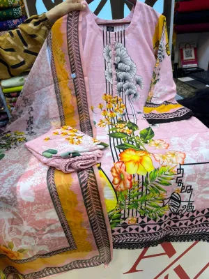 মাইক্রো সিল্ক ৩ পিস কালেকশন( 2 colors)