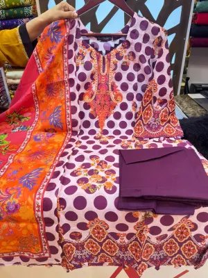 কটন ৩ পিস কালেকশন