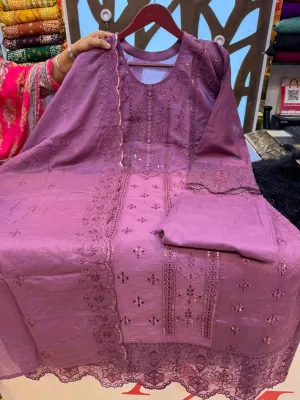 পাকিস্তানি ইনস্পায়ার্ড প্রিমিয়াম সুইস লন কালেকশন