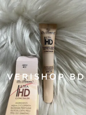 LA FEMME  HD CONCEALER SHADE-02-IVORY