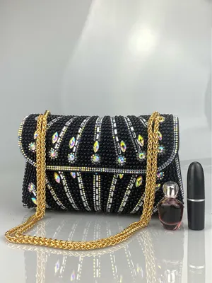  European and American handmade pearl bag