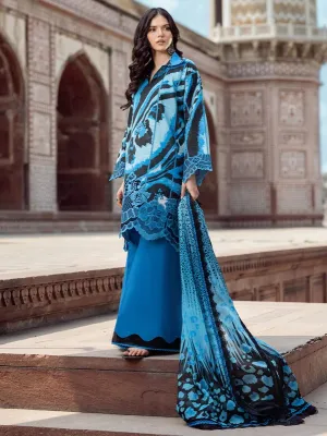 BIN ILYAS - 2086 - D | 3 PC Lawn 
