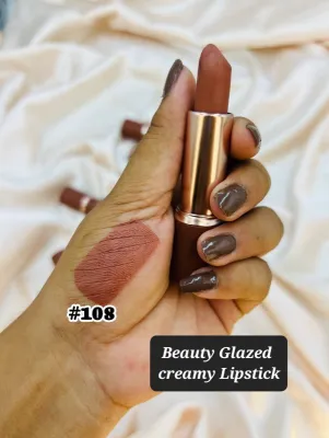 BEAUTY GLAZED CREAMY MATTE LIPSTICK#108