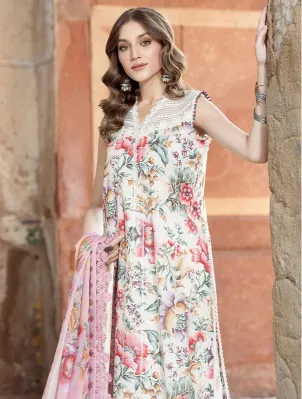 BIN ILYAS - 2085 - C | 3 PC Lawn 
