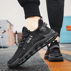 SUMMER MEN'S BREATHABLE FLY MESH SHOES GB-M899