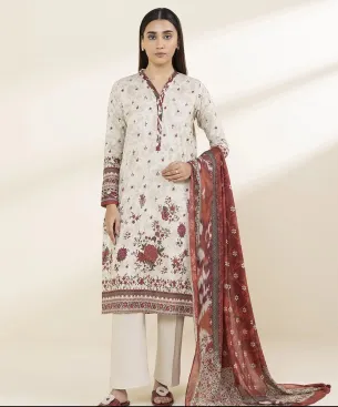 SAPPHIRE - 3 Piece - Printed Lawn Suit 