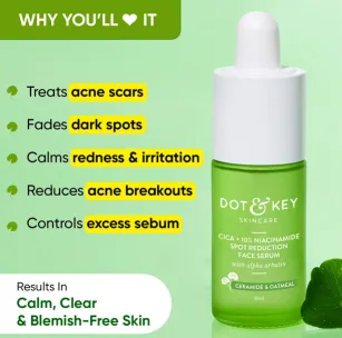 Dot & Key Cica+10% Niacinamide Spot Reduction Face Serum 30ml	