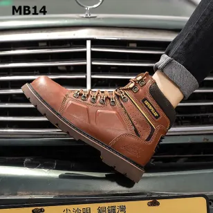 Genuine Leather Anti-smashing Martin Boots