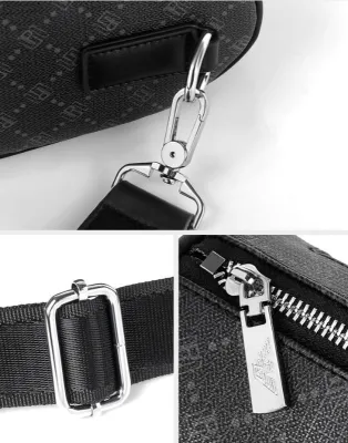 Luxury Business Crossbody Bag | Large Capacity Shoulder Bag