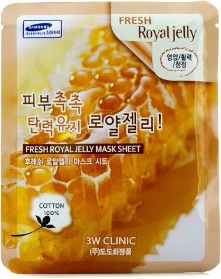 3W Clinic Fresh Royal Jelly Mask Sheet