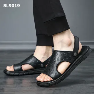 Genuine Leather Outdoor Slipper