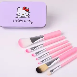 Hello Kitty Mini Makeup Brush Set (7 pc)