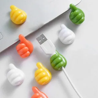 Mini Thumb Cable Organizer Holder (10 pcs)