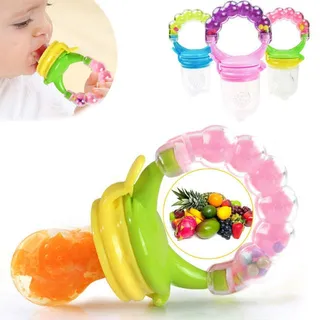 Baby Feeding Silicone Fresh Food Fruit Feeder (1 pc)
