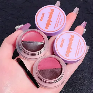 CAPPUVINI Two-color Lip Mud Matte Lipstick 