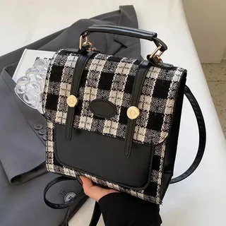 Girls Retro Fashion Casual Shoulder Backpacks