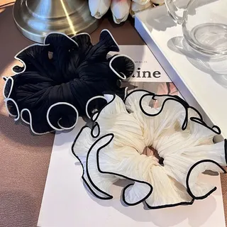 Fashionable Princess Style Sweet Scrunchies Hair Band (2 Pc)