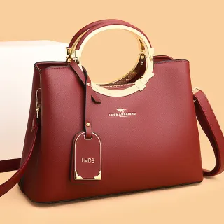 Soft Leather 3 Layer 10.6 inches  Luxury Handbags: MS299