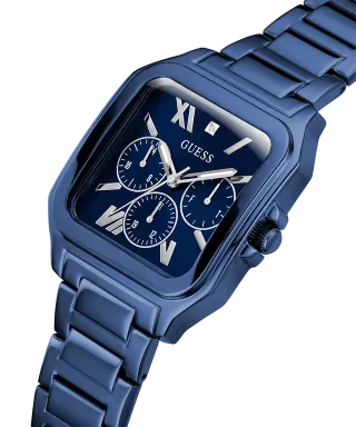GUESS Mens Blue Multi-function Watch
