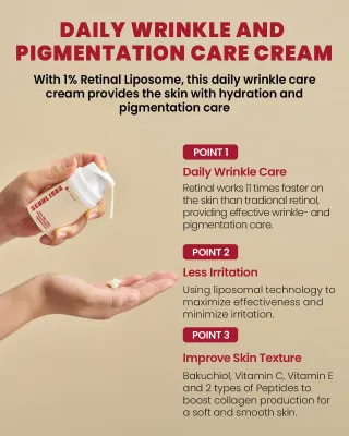 KSECRET SEOUL 1988 Cream : Retinal Liposome 1% + Fermented Rice 50ml