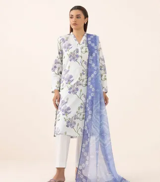 SAPPHIRE - Printed Lawn 3 PS