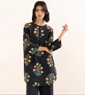 SAPPHIRE - Printed Lawn Shirt 1 PS