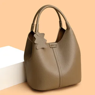 HIGH-END GENUINE LEATHER WOMEN'S  BAG GB-2619KH