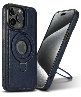 Magnetic Leather Iphone Cover